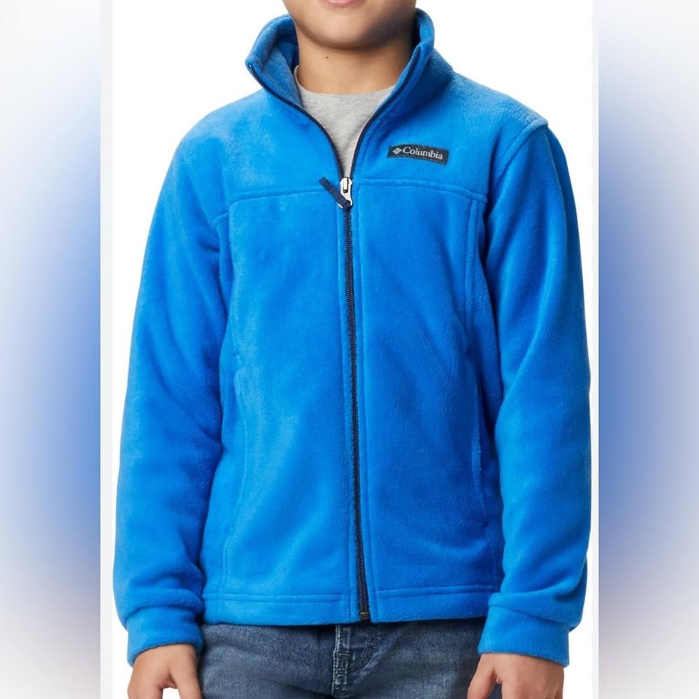 Columbia Boys' Steens Mountain Fleece Jacket Size Large (14/16)